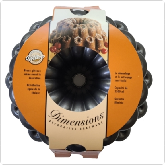 Wilton Kitchen Wilton Dimensions Marquise Bundt Pan New Heavy Cast